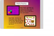 Smartboard Lesson- Practice with Prefixes, Magic Basket and Spinner